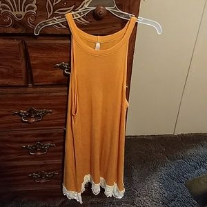 Super XL long vanity tank top.